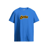 Cheetos Sparkle Logo Graphic Blue T-Shirt