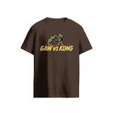 King Kong vs Gaw Monster Showdown Chocolate T-Shirt