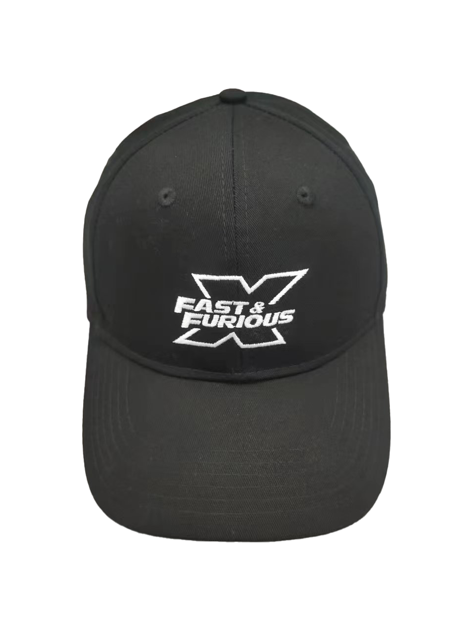 Fast & Furious Embroidered Black Cap