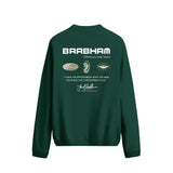 Brabham Sir Jack Quote Green Sweatshirt