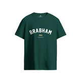 Brabham Curved Logo Green Tee