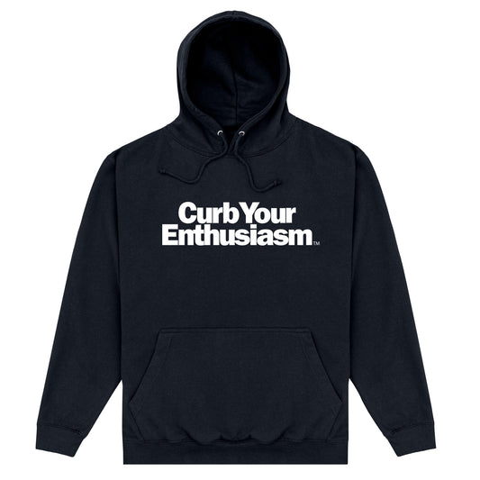 Curb Your Enthusiasm Logo Black Hoodie