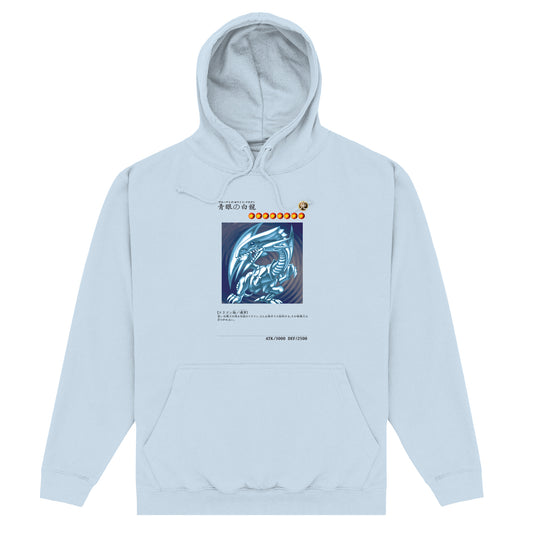 Yu Gi Oh! Dragon Card Blue Hoodie