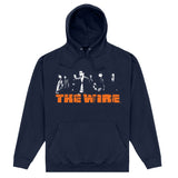 The Wire Logo Navy Hoodie