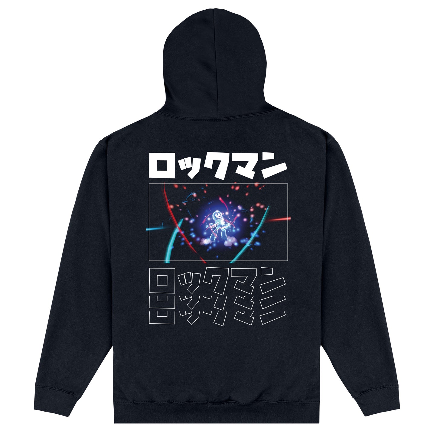 Mega Man Symbol White Hoodie