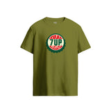 7UP Bottlecap Graphic Green T-Shirt