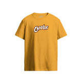 Cheetos Animal Print Logo Yellow Graphic T-Shirt