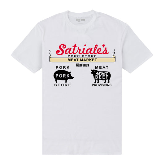 The Sopranos Satriales White T-Shirt