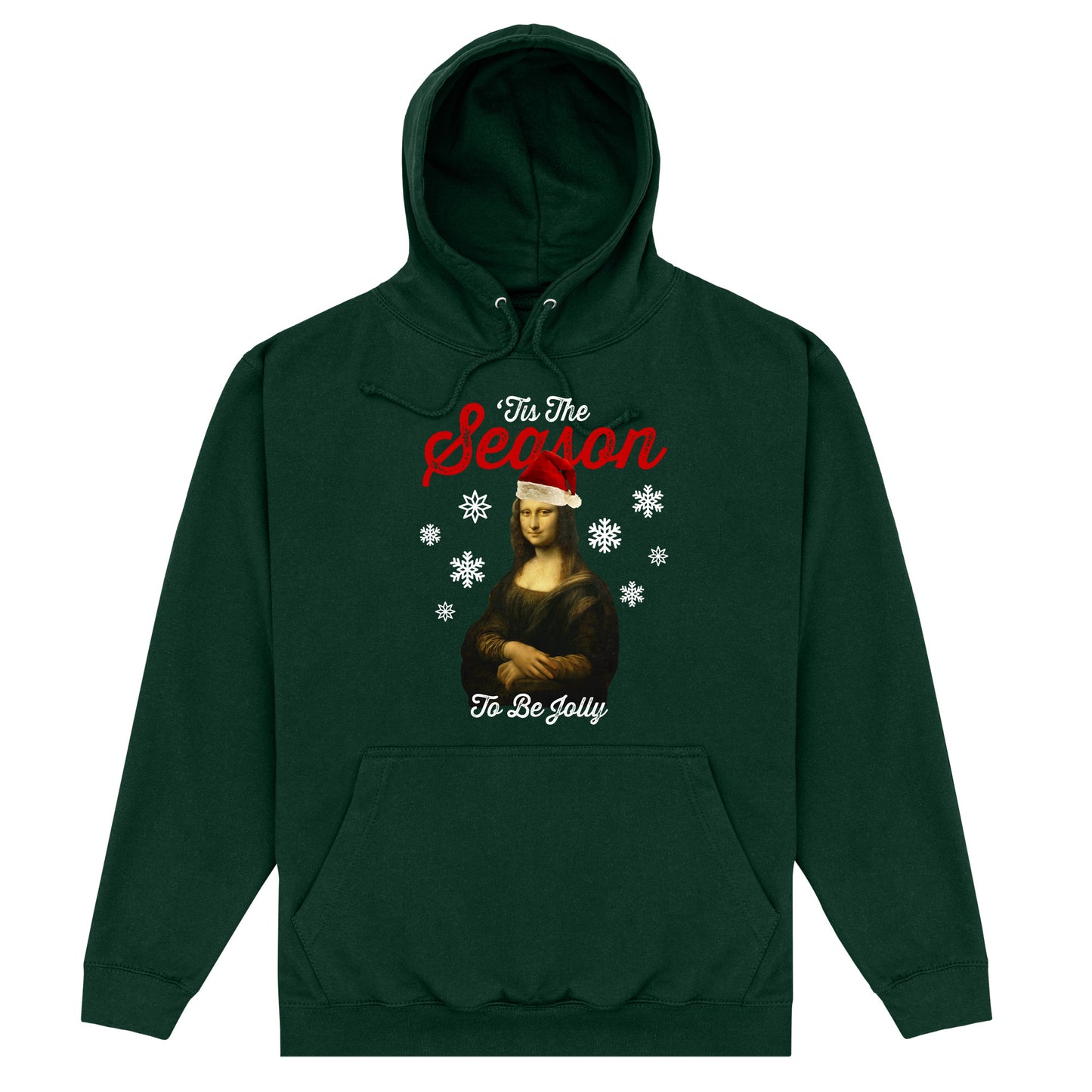 APOH Mona Lisa Tis The Season Bottle Green Hoodie