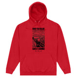 APOH Munch Santa's Coming Red Hoodie