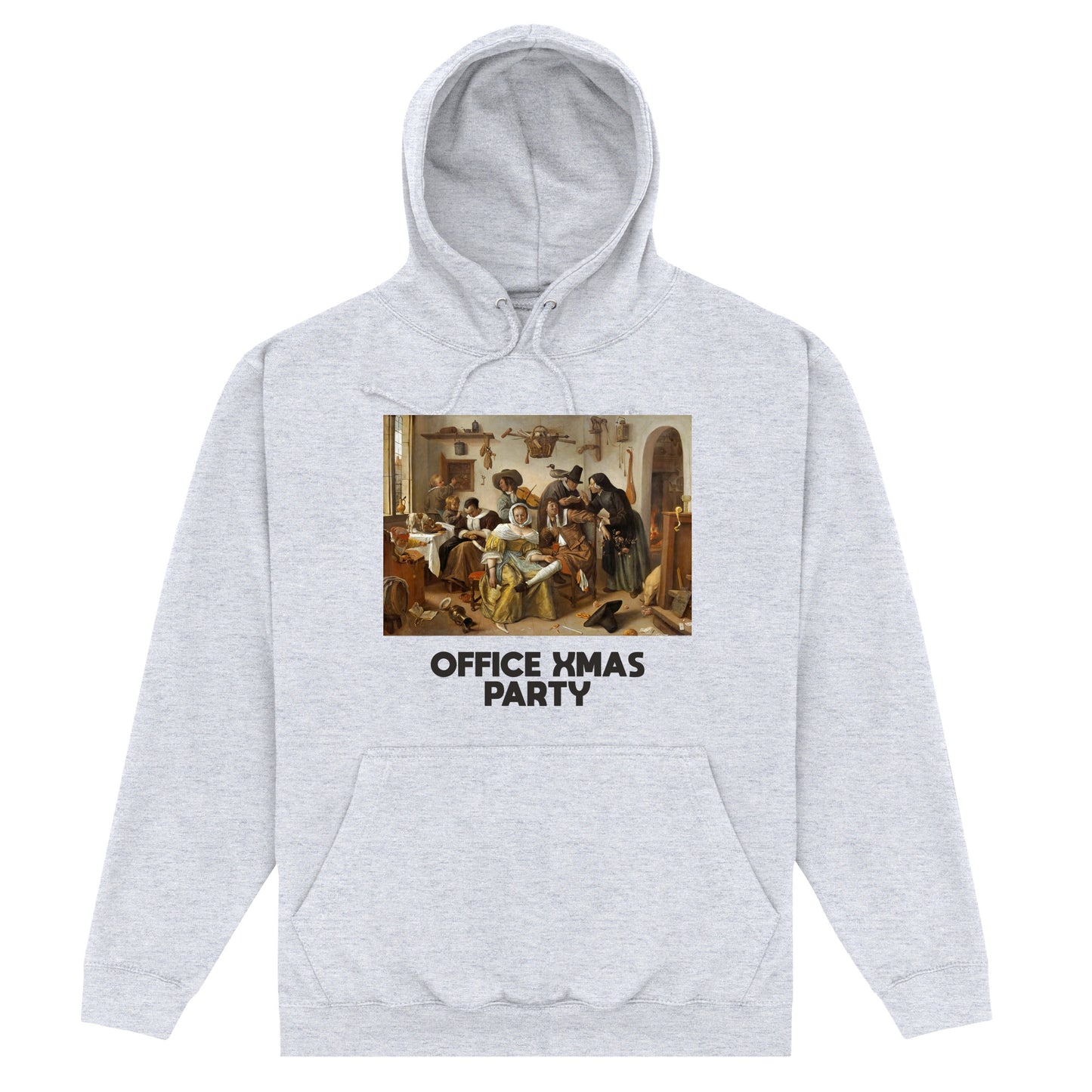 APOH Steen Office Xmas Party Heather Grey Hoodie