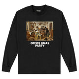 APOH Steen Office Xmas Party Black Long Sleeve T-Shirt