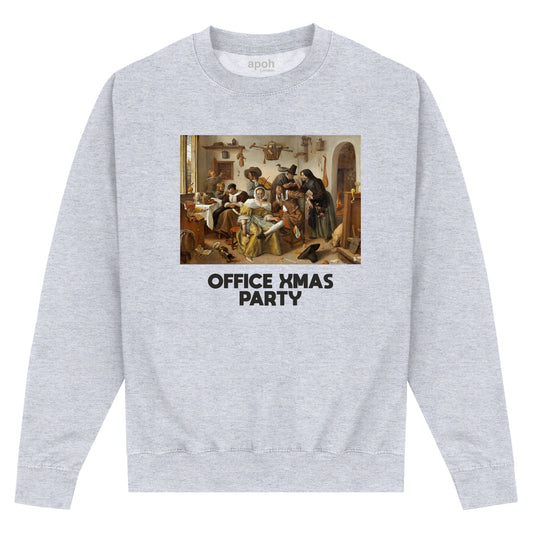 APOH Steen Office Xmas Heather Grey Sweatshirt