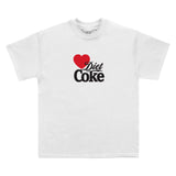 Coca Cola Heart Diet Coke White T-Shirt