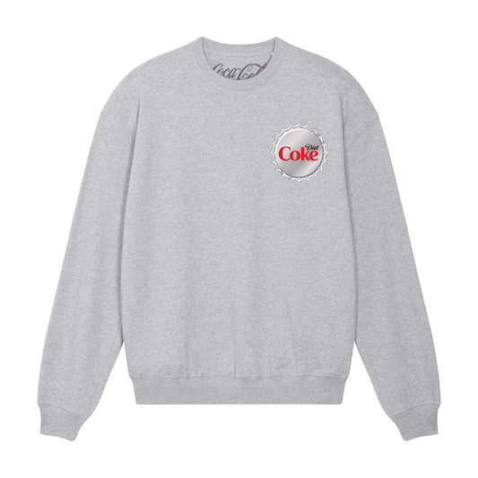 Coca Cola Diet Coke Heather Grey Sweatshirt