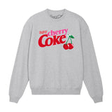 Coca Cola Cherry Coke Heather Grey Sweatshirt