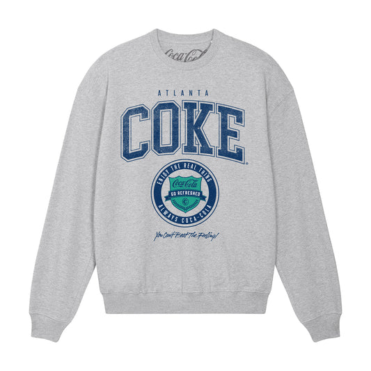 Coca Cola Atlanta Coke Heather Grey Sweatshirt