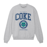 Coca Cola Atlanta Coke Heather Grey Sweatshirt