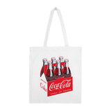 Coca Cola Six Pack White Tote Bag