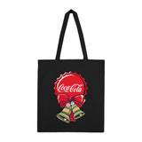 Coca Cola Bells Black Tote Bag