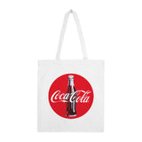 Coca Cola Circle Logo White Tote Bag