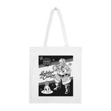 Coca Cola Quiet Santa White Tote Bag