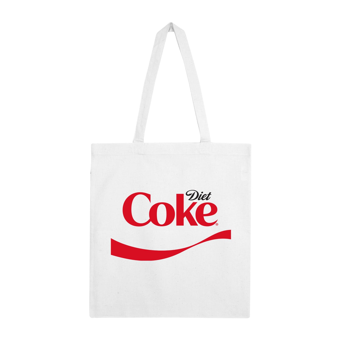 Coca Cola Diet Coke Logo White Tote Bag