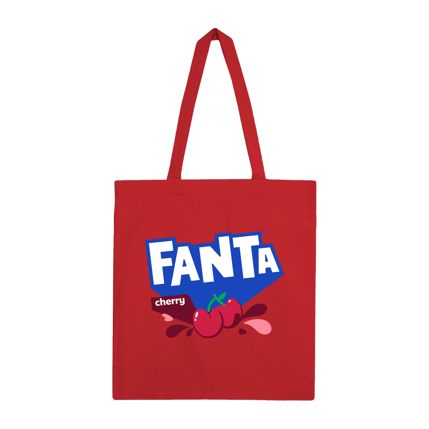 Fanta Cherry Red Tote Bag