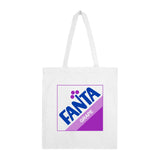 Fanta Grape White Tote Bag