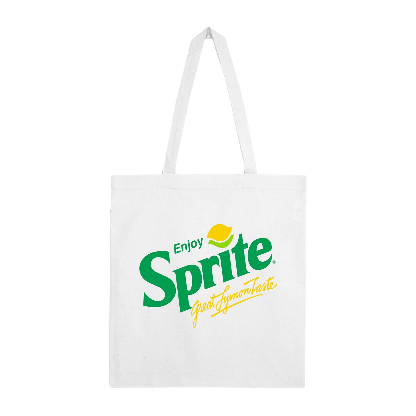 Sprite Lymon Taste White Tote Bag