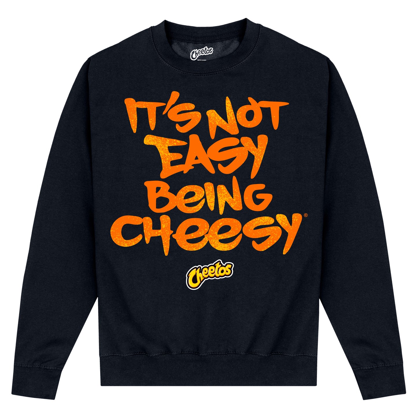 Cheetos Cheesy Black Sweatshirt