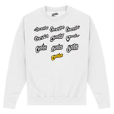 Cheetos Multi Logo White Sweatshirt