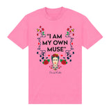 Frida Kahlo Muse Azalea Pink T-Shirt