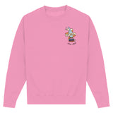 Frida Kahlo Hand Graphic Candyfloss Pink Sweatshirt