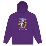 Frida Kahlo Star Graphic Purple Hoodie