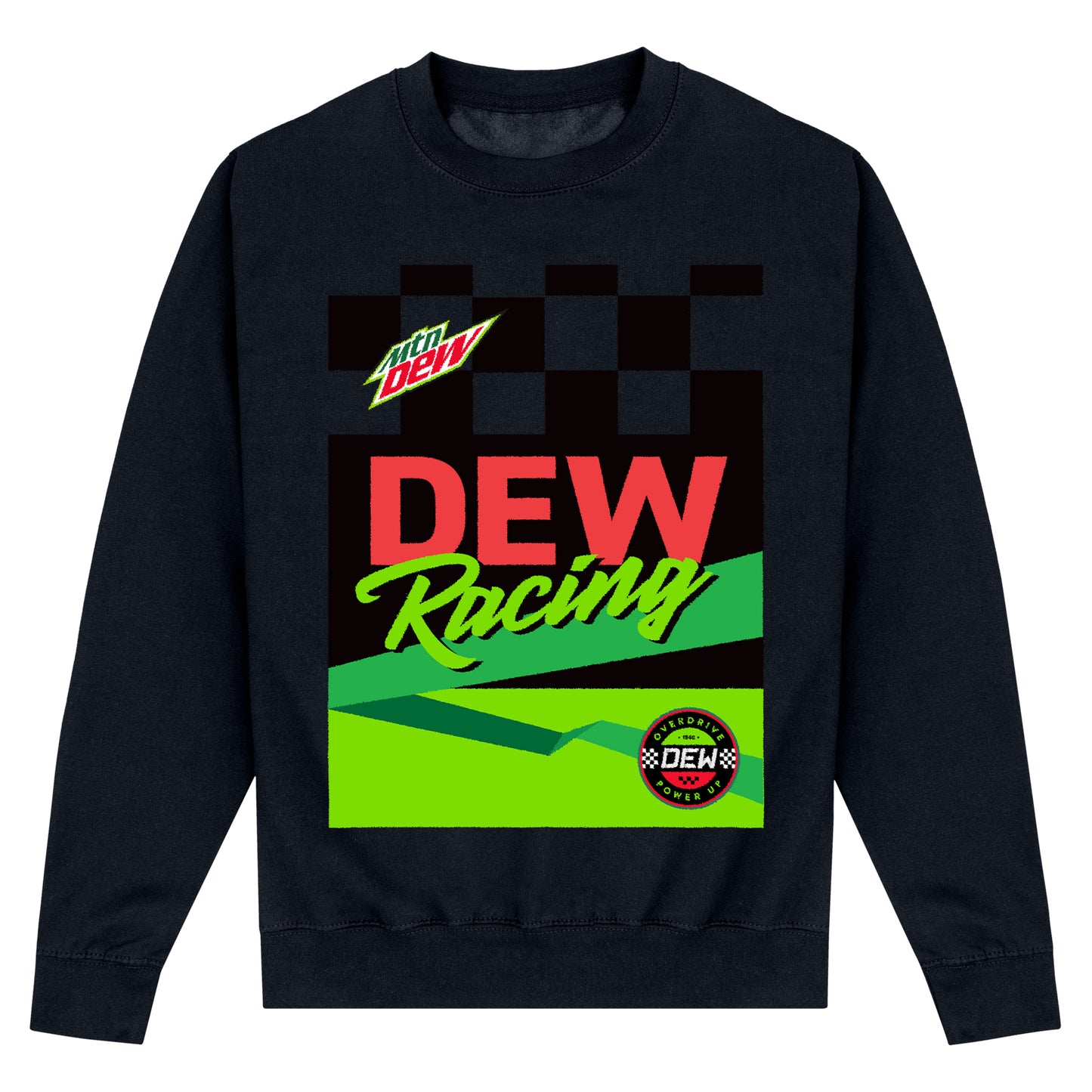 Mountain Dew Racing Black Sweatshirt