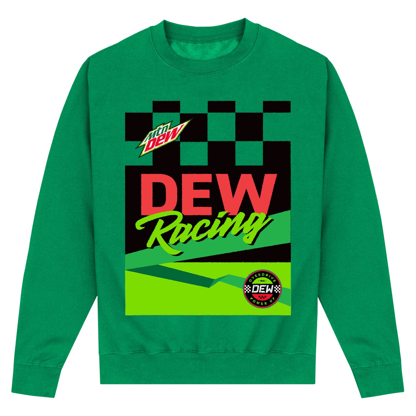 Mountain Dew Racing Kelly Green Sweatshirt