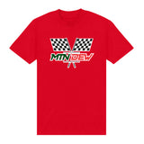 Mountain Dew Racing Flags Red T-Shirt