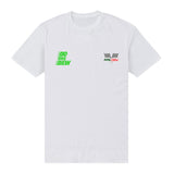 Mountain Dew Racing Slogan White T-Shirt