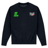 Mountain Dew Racing Slogan Black Sweatshirt