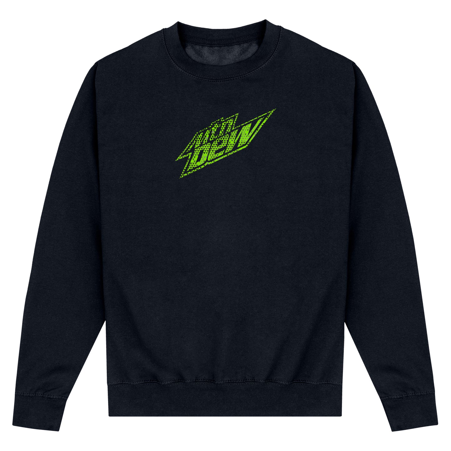 Mountain Dew Speckled Logo Black Sweatshirt