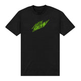 Mountain Dew Speckled Logo Black T-Shirt