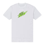 Mountain Dew Speckled Logo White T-Shirt