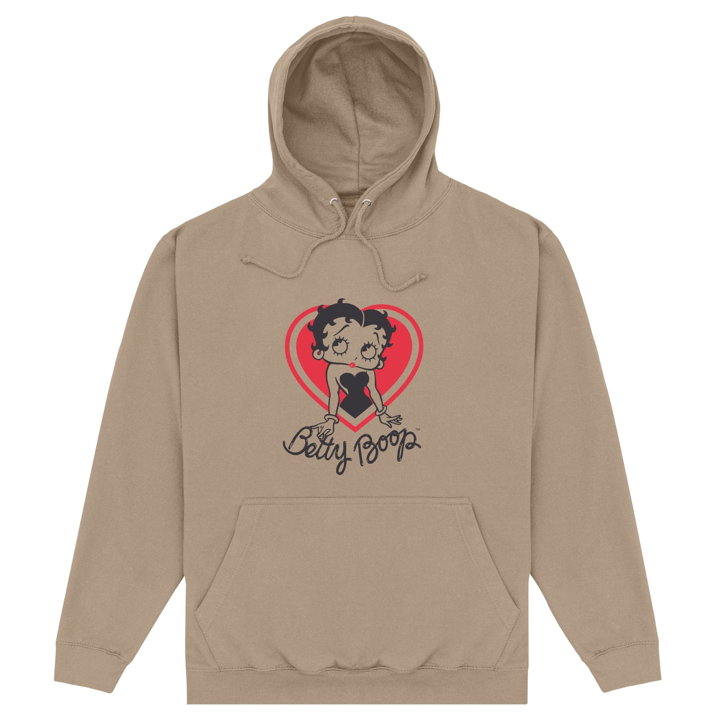 Betty Boop Heart Nude Hoodie