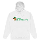 Happy St.Patrick's Day Cherub White Hoodie