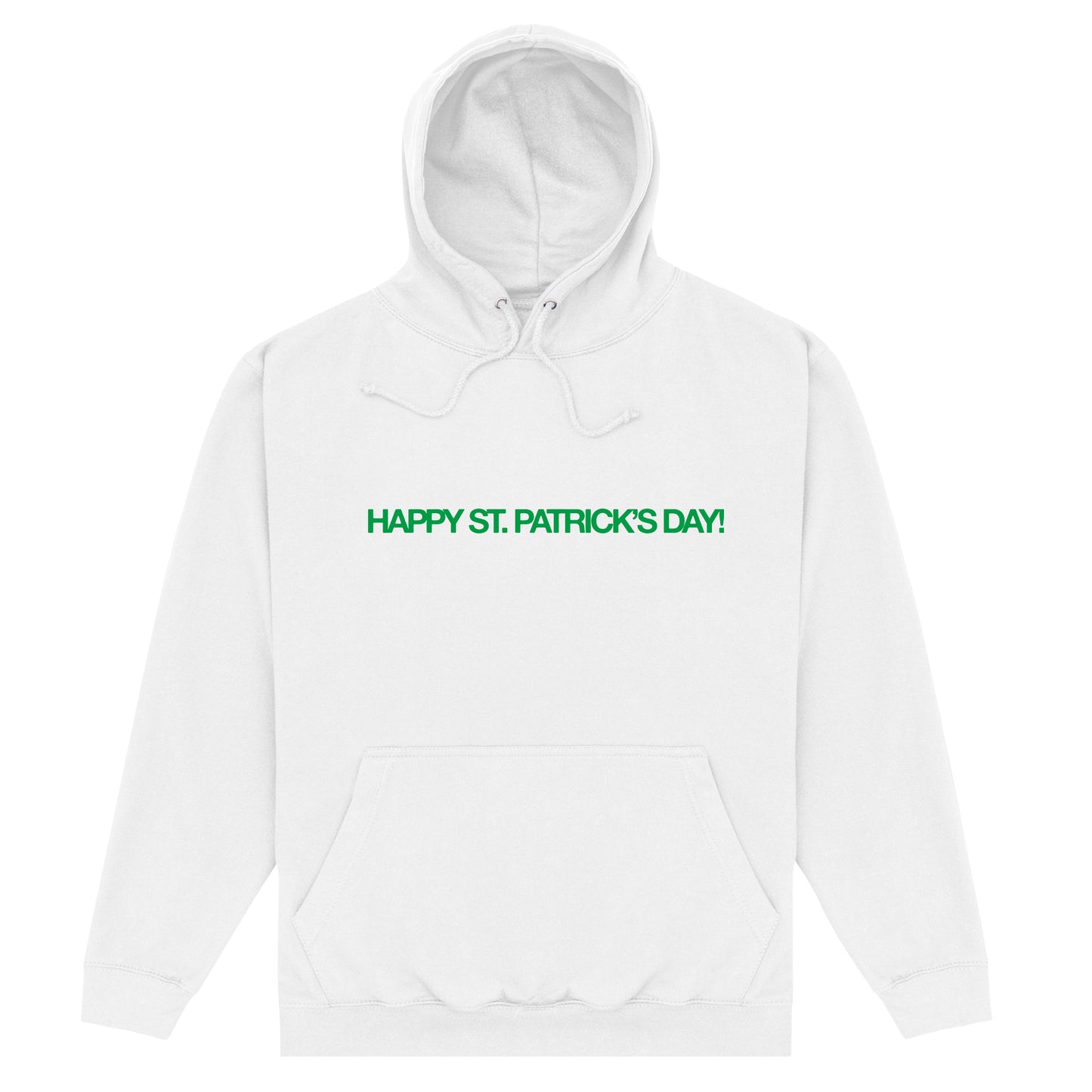 Happy St.Patrick's Day White Hoodie