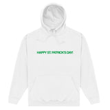 Happy St.Patrick's Day White Hoodie