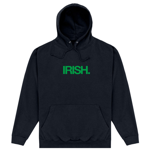 Irish St.Patrick's Day Black Hoodie