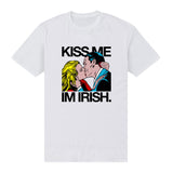 Kiss Me I'm Irish Kelly White T-Shirt