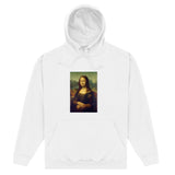 Mona Lisa St.Patrick's Day White Hoodie